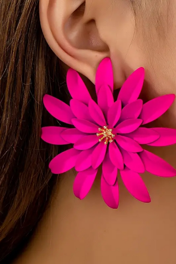 Paint Stud Earrings – Bold, Artistic Flair