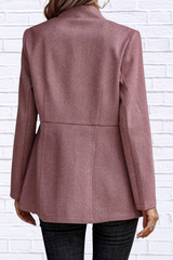 Open Front Long Sleeve Blazer