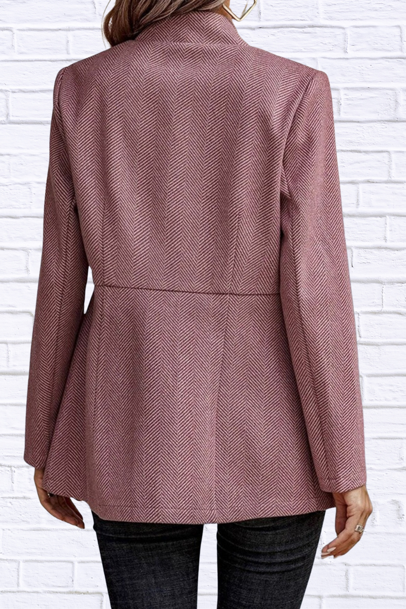 Open Front Long Sleeve Blazer