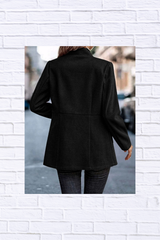 Open Front Long Sleeve Blazer