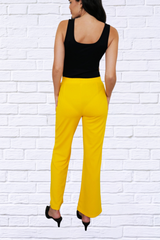 Jenna Elastic Waist Bootcut Pants
