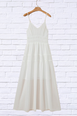 V-Neck High Waist Cami Dress