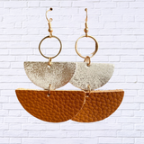 Elegant Geometrical Shape Dangle Earrings