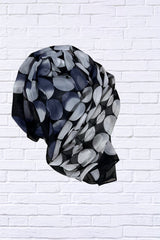 Sheer Polka Dot Scarf – Lightweight Chiffon Elegance in Vibrant Color Combos