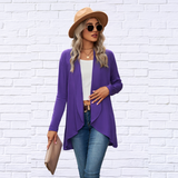 Open Front Light Weight Long Sleeve Cardigan