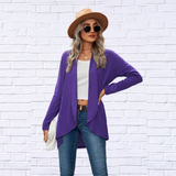 Open Front Light Weight Long Sleeve Cardigan