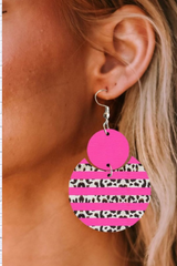 Xylem Leopard Dangle Earrings