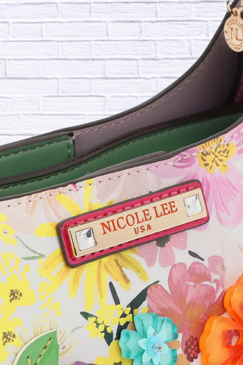 Nicole Lee USA Dreams Blossom Shoulder Bag