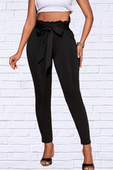 Tie Front Skinny Pants