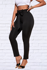 Tie Front Skinny Pants