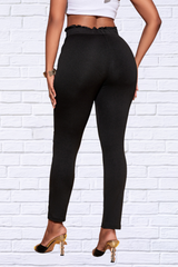 Tie Front Skinny Pants