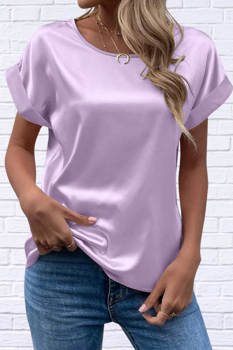 Round Neck Short Sleeve T-Shirt