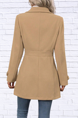 Jamie Collared Neck Button Up Coat