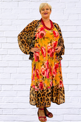 Demi Dress Sheer Flare Strappy Dress