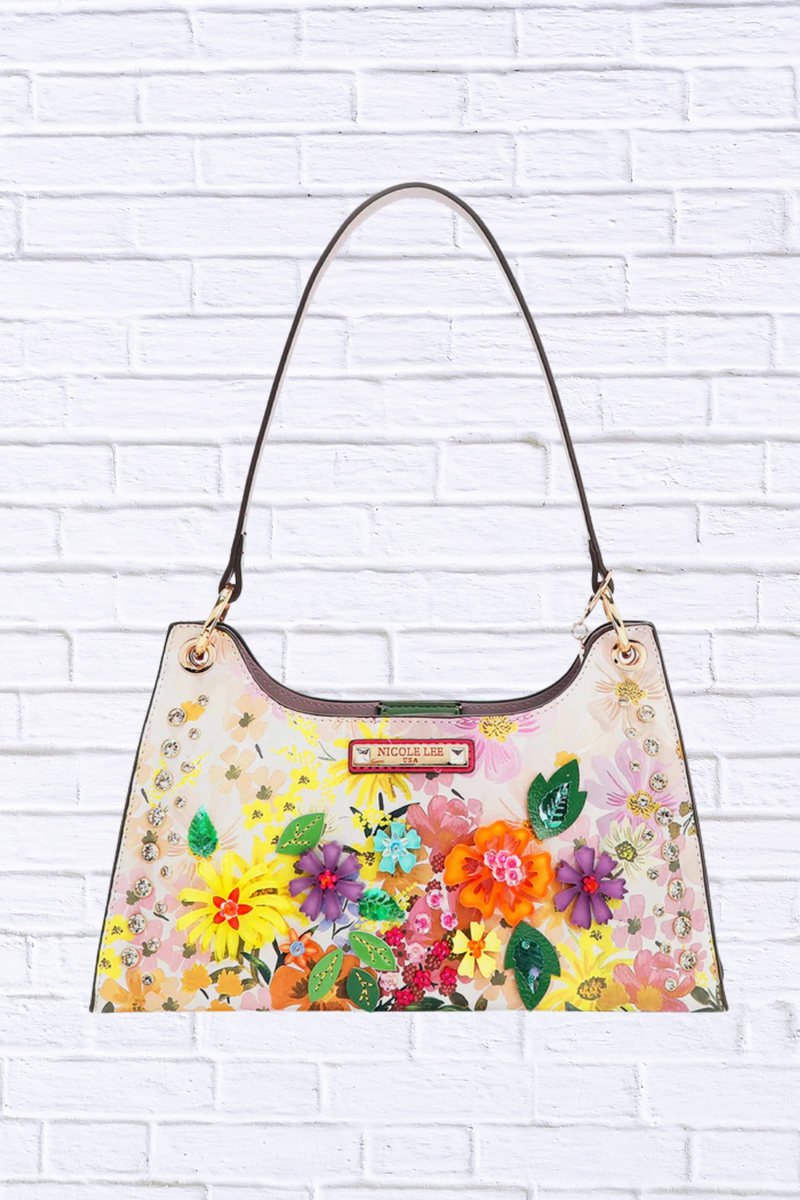 Nicole Lee USA Dreams Blossom Shoulder Bag