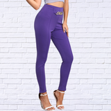 Chain Detail Slim Fit Cropped