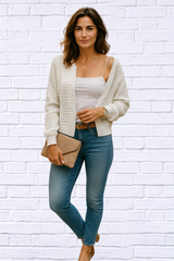 Effortless Edge: Zip Up Long Sleeve Jacket