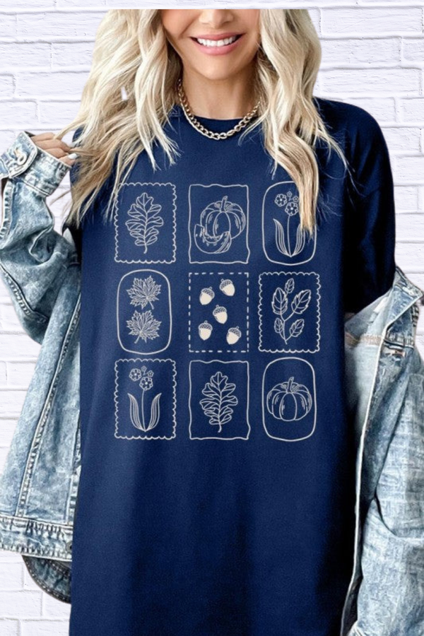 Autumn Graphic Heavy Cotton Tee