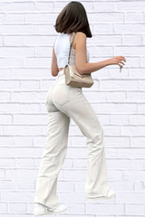 High-Waisted Wide Leg Jeans