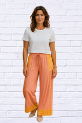 POL Drawstring Wide Leg Pants