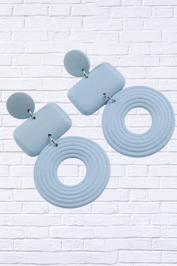 Geometric Dangle Earrings