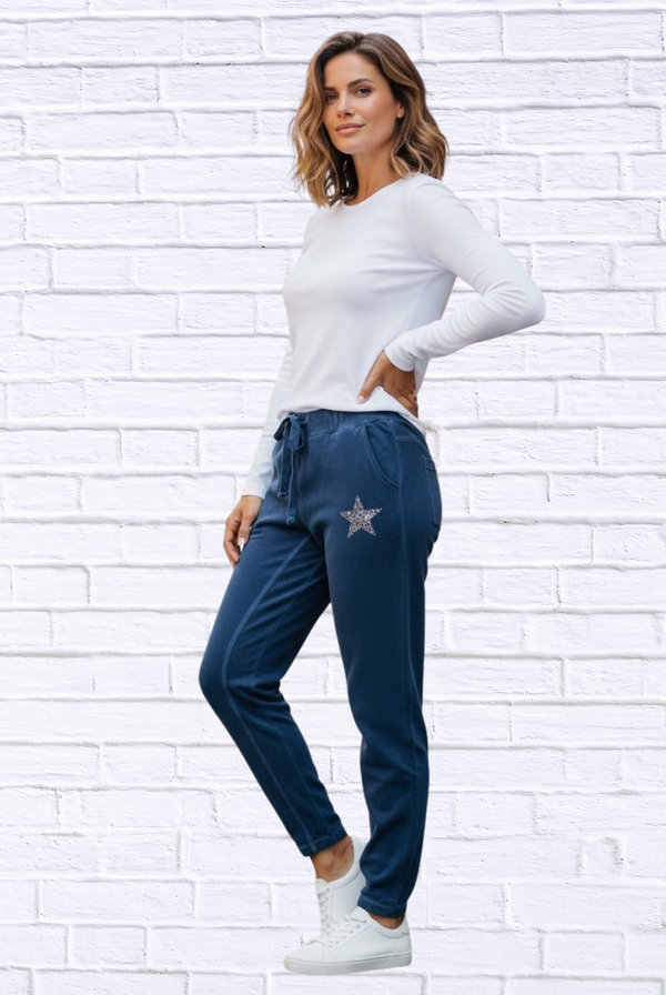 Darling Relaxed Pant - Dark Navy