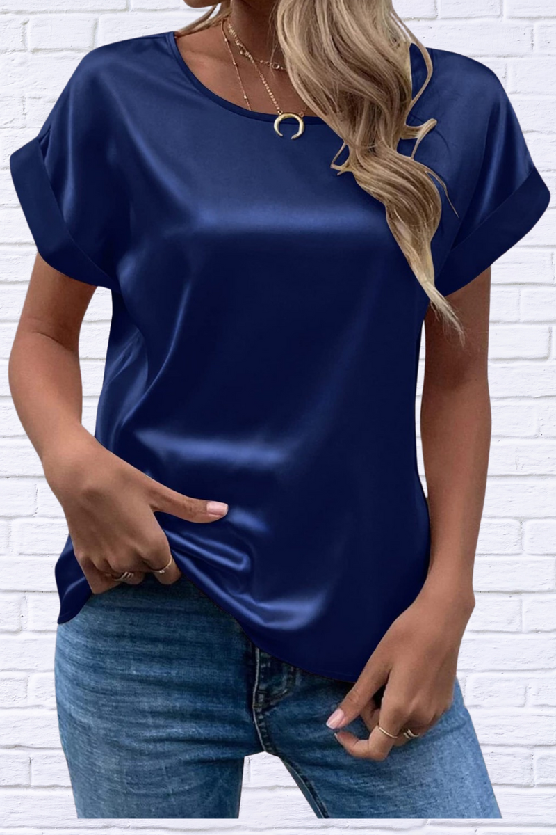 Round Neck Short Sleeve T-Shirt