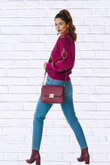 Umgee Boho Patterned Long Sleeve Sweater