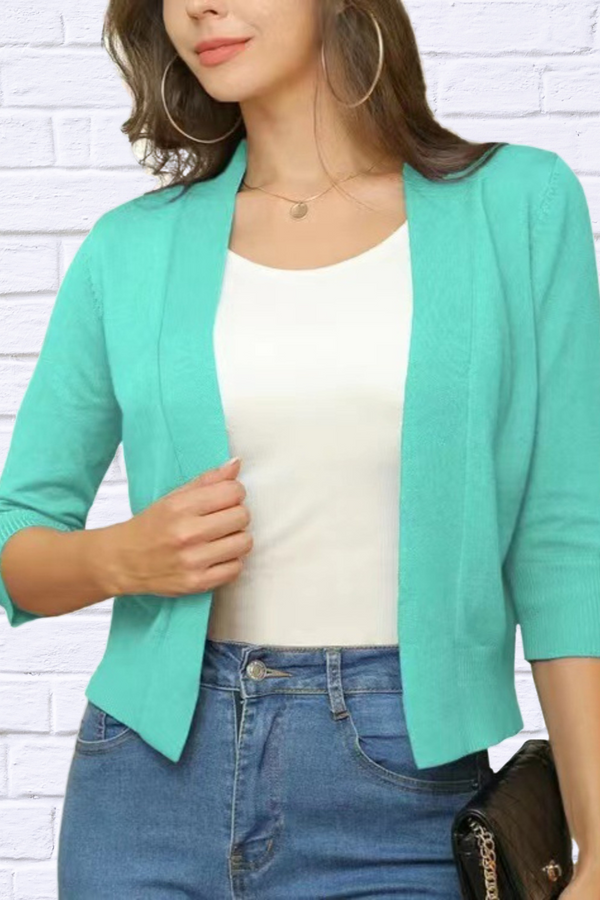 Timeless Open Front Cardigan
