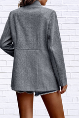 Open Front Long Sleeve Blazer