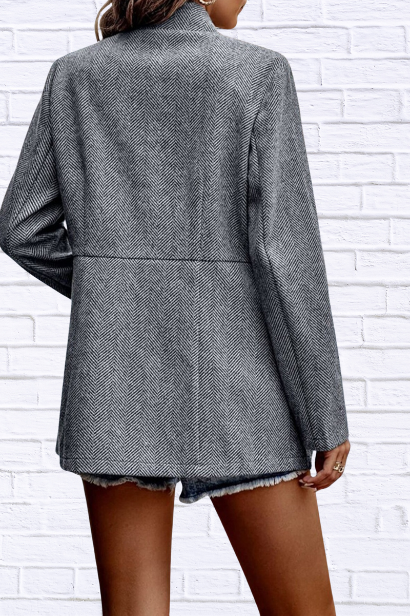 Open Front Long Sleeve Blazer