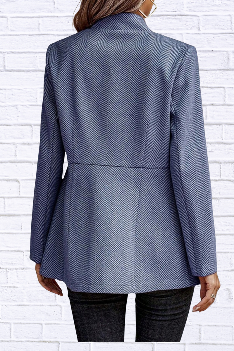 Open Front Long Sleeve Blazer