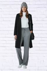 Soft Knit Drawstring Lounge Pants with Pockets – Women’s Relaxed Fit Comfort Wear