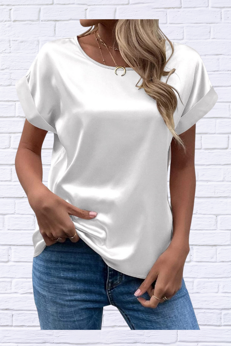 Round Neck Short Sleeve T-Shirt