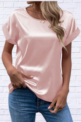 Round Neck Short Sleeve T-Shirt