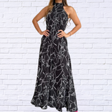 Women Jumpsuit Summer Sexy Halterneck Sleeveless - Diva USA