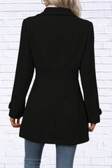 Jamie Collared Neck Button Up Coat