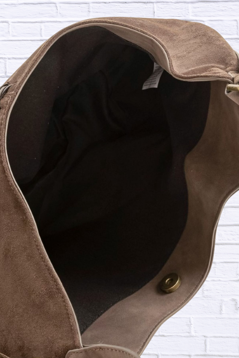 Fame Braided Detail Hobo Shoulder Bag