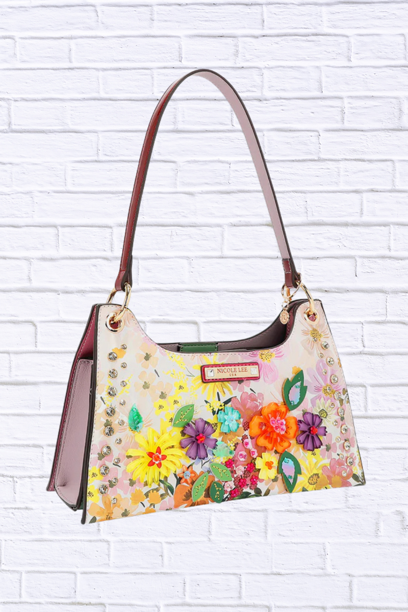 Nicole Lee USA Dreams Blossom Shoulder Bag