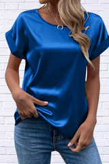 Round Neck Short Sleeve T-Shirt