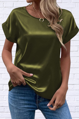 Round Neck Short Sleeve T-Shirt