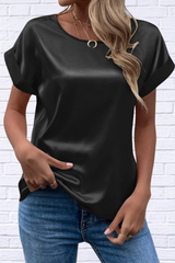 Round Neck Short Sleeve T-Shirt