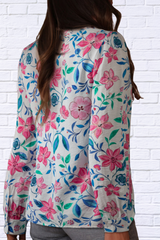 Alice Button Down Floral Long Sleeve Shirt