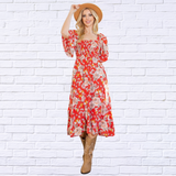 Smocked Dress with Pockets