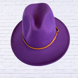 Retro Flat Brim Hat - A Stylish and Playful Accessory | Diva USA