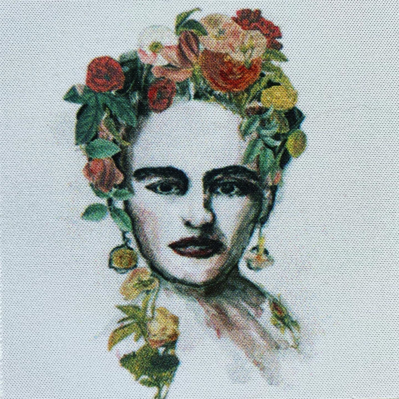 Home Decor Frida Khaldo Rubber Coaster